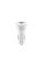 Автомобильное зарядное устройство Cellularline USB-C Car Charger Dual Kit, 18Вт, Белый