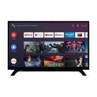 32 LED SMART Телевизор Toshiba 32LA2063DG, 1920x1080 FHD, Android TV, Чёрный