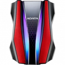 HDD portabil extern ADATA HD770G, 2 TB, Roșu (AHD770G-2TU32G1-CRD)