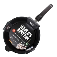 Сковорода AMT Gastroguss AMT-420-E, 20см, Чёрный