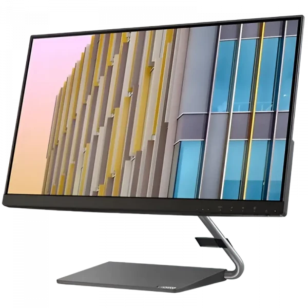Monitor Lenovo Q24h-10 / 23,8 inchi / IPS 2560x1440 WQHD / Negru