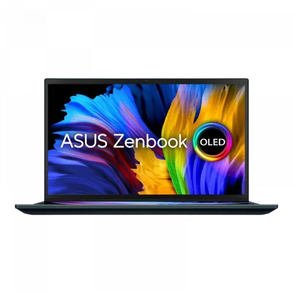 Laptop 15,6 ASUS Zenbook Pro Duo 15 OLED UX582HM, Celestial Blue, Intel Core i7-11800H, 16GB/1024GB, Windows 11 Pro