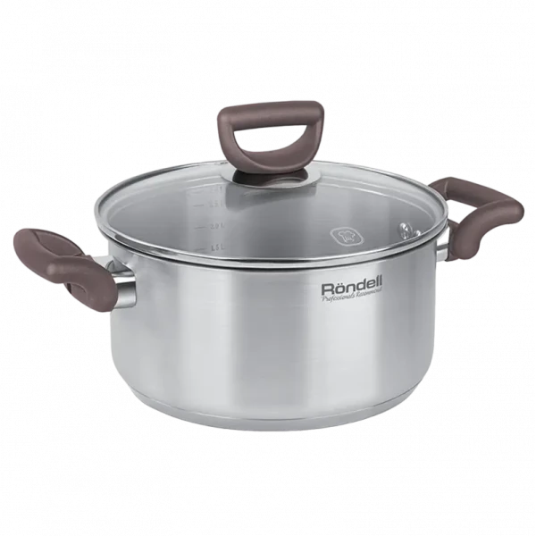 Un set de vase Rondell RDS-1324, 4,8L, Oțel inoxidabil