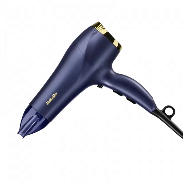 Uscător de păr BaByliss Midnight Luxe 5781PE, 2300 W, Albastru