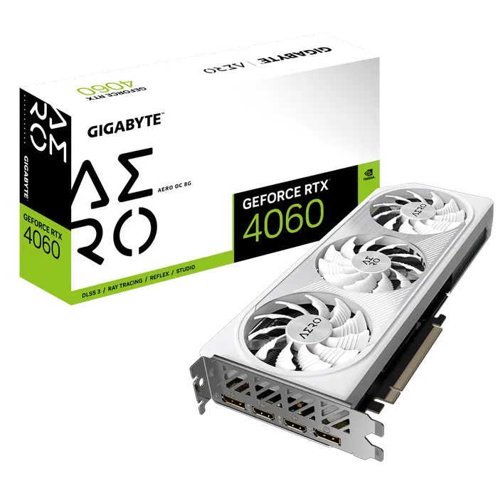Placă Video Gigabyte GV-N4060AERO OC-8GD, 8GB GDDR6 128bit
