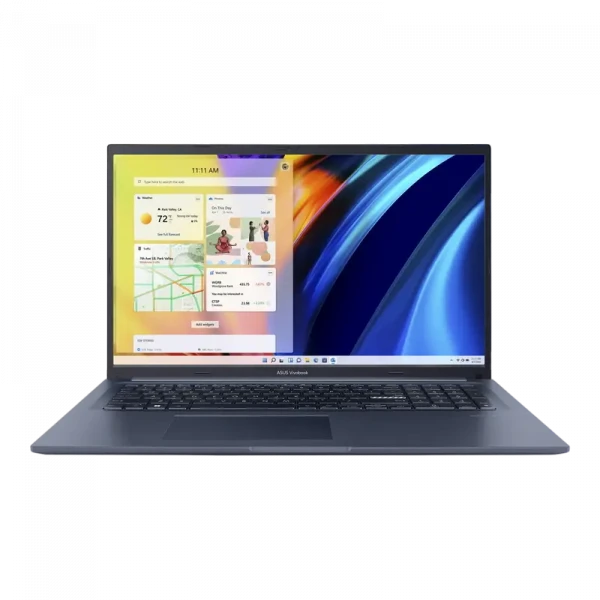 Laptop 17,3 ASUS Vivobook 17 X1702ZA, Quiet Blue, Intel Core i5-1240P, 16GB/1024GB, Fără SO