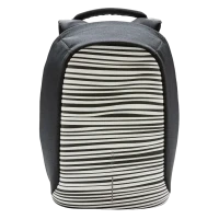 Рюкзак для ноутбука Bobby Compact, 14, Искусственная кожа, Черный/Белый