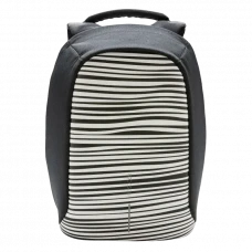 Рюкзак для ноутбука Bobby Compact, 14, Искусственная кожа, Черный/Белый