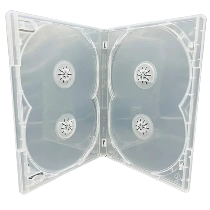 DVD Box Platinet 14 mm pentru Amaray 4 Clear