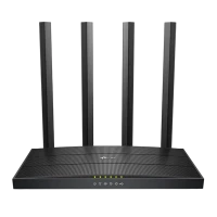 Router fără fir TP-LINK Archer C6U, Negru