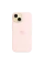 Чехол Apple iPhone 15 Silicone Case with MagSafe, Light Pink
