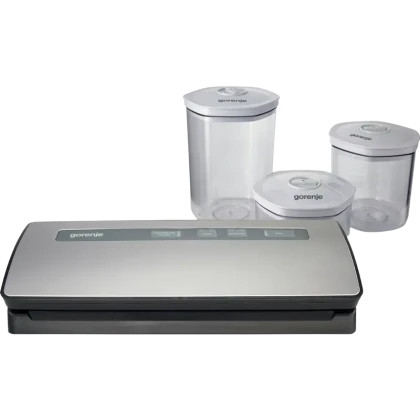 Aparat de vidat Gorenje VS120ES, Oțel inoxidabil