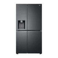 Холодильник LG GSLV90MCAE, DoorCooling+, Чёрный