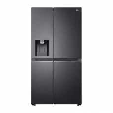 Холодильник LG GSLV90MCAE, DoorCooling+, Чёрный