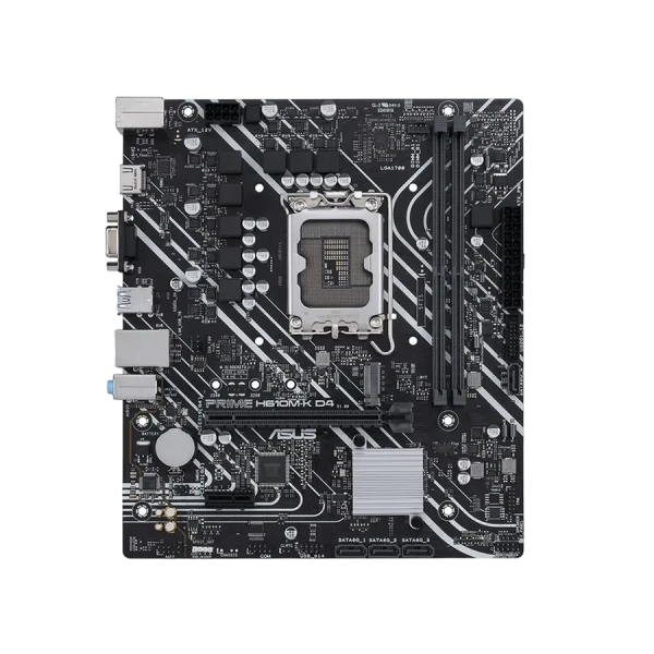 Placă de bază ASUS PRIME H610M-K D4, LGA1700, Intel H610, Micro-ATX