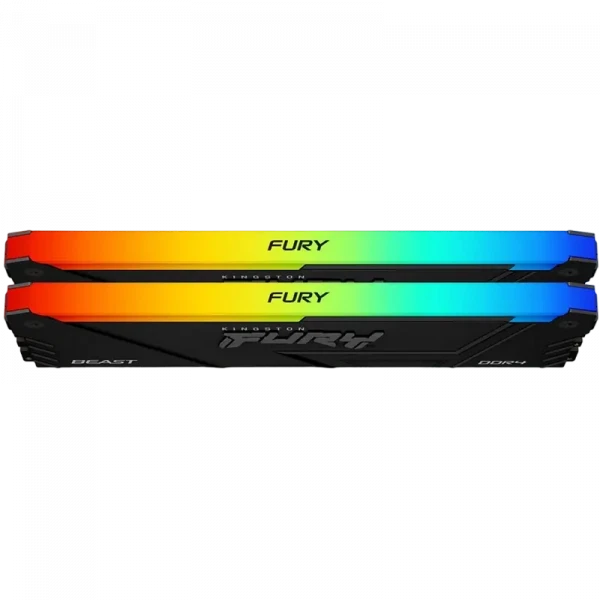 Memorie RAM Kingston FURY Beast RGB, DDR4 SDRAM, 3200 MHz, 64GB, KF432C16BB2AK2/64