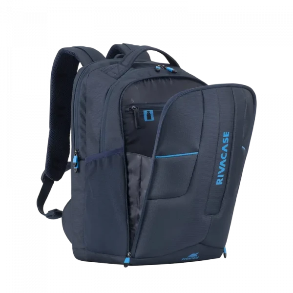 Rucsac de călătorie RivaCase Borneo, 17.3, Poliester, Albastru închis