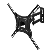 Наклонное настенное крепление Gembird WM-55RT-05, Чёрный
