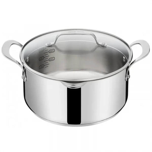 Set de vase Tefal E304SA55, Oțel inoxidabil