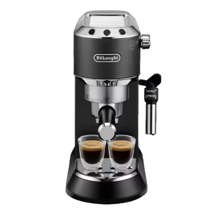 Cafetiera manuala DeLonghi Dedica Pump Espresso, 1300W, Negru
