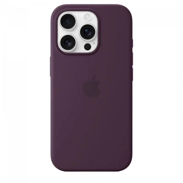 Чехол Apple iPhone 16 Pro Silicone Case with MagSafe, слива