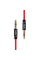 Cablu audio Remax L100, 3.5 mm - 3.5 mm, 1m, Roșu