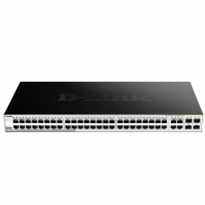 Switch de rețea D-Link DGS-1210-52, 48x 10/100/1000 Mbps, 4x SFP