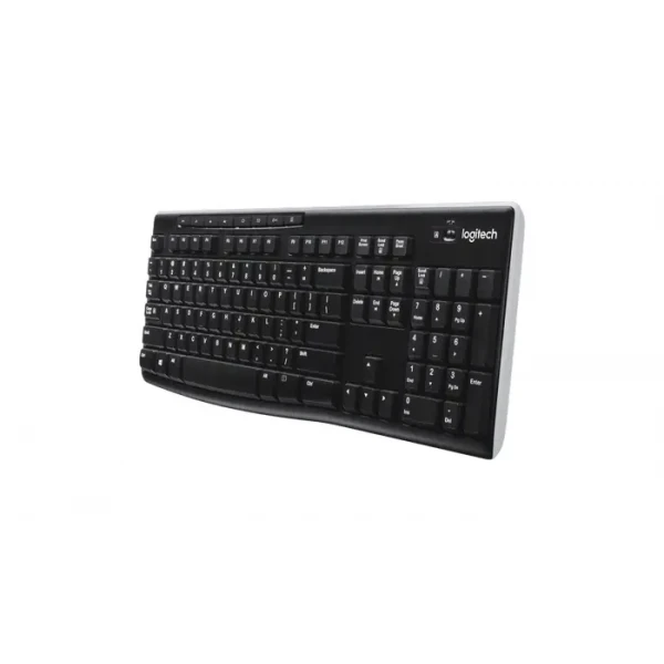 Клавиатура Logitech K270, Беспроводное, Чёрный