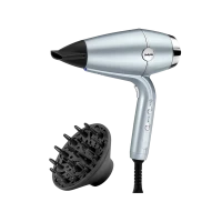 Фен BaByliss Hydro-Fusion D773DE, 2100 Вт, Голубой