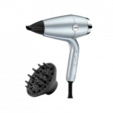 Uscător de păr BaByliss Hydro-Fusion D773DE, 2100 W, Albastru deschis