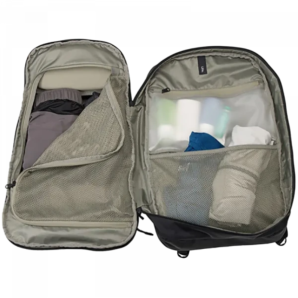 Rucsac de călătorie THULE EnRoute, 15.6, Nailon 330D mini ripstop, poliester 600D, Negru