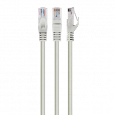 Патч-корд Cablexpert PP6U-0.25M, Cat6 UTP, 0,25м, Серый