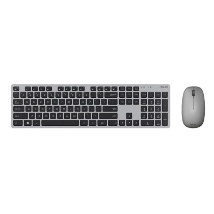 Клавиатура и мышь ASUS W5000, Беспроводное, Серый