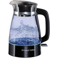 Fierbător electric Russell Hobbs Classic Glass 26080-70, Negru
