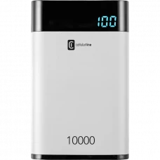 Acumulator extern Cellularline FreePower MANTA 10000, 10000mAh, Alb