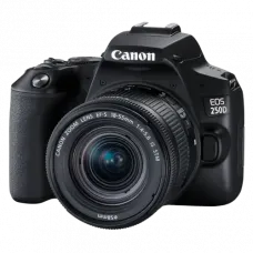 Aparat foto DSLR Canon EOS 250D & EF-S 18-55mm f/3.5-5.6 DC III KIT