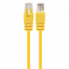 Патч-корд Cablexpert PP12-2M/Y, CAT5e UTP, 2м, Жёлтый