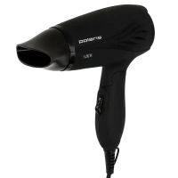 Компактный фен Polaris PHD 1467T, 1400 Вт, Чёрный