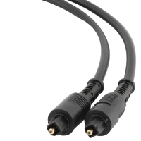 Cablu audio Cablexpert CC-OPT-2M, Toslink - Toslink, 2m, Negru