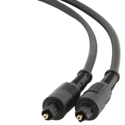 Аудиокабель Cablexpert CC-OPT-2M, Toslink - Toslink, 2м, Чёрный
