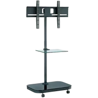 Suport TV Mobil Reflecta TV Stand 42P-Shelf, Negru