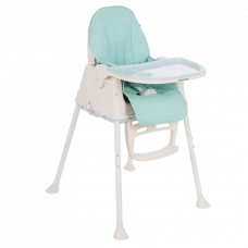 Scaun de hrănire Kikka Boo Creamy, Albastru