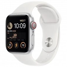 Ceas inteligent Apple Watch SE (2nd gen), 40mm, Alb