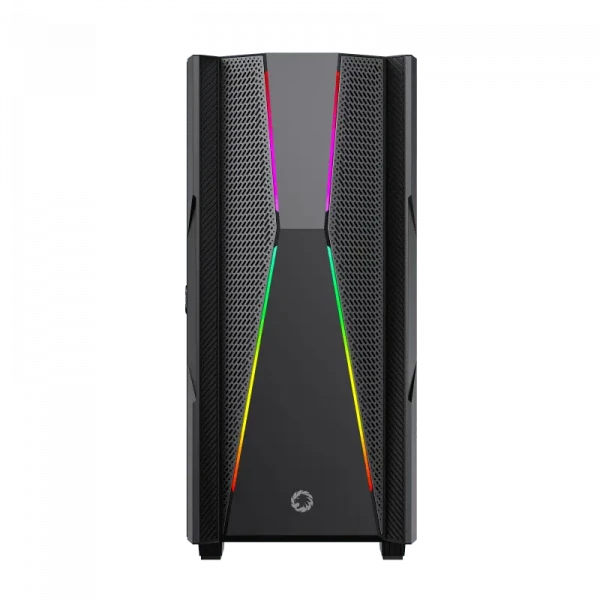 Компьютерный корпус Gamemax Typhoon COC, Midi-Tower, Без блока питания, Чёрный