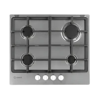 Plită pe gaz Indesit THP 641 IX/I, Oțel inoxidabil