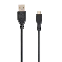Cablu încărcare și sincronizare Cablexpert CCP-mUSB2-AMBM-0.5M, USB Type-A/micro-USB, 0,5m, Negru