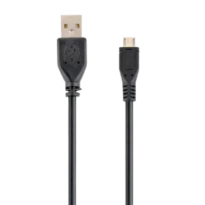 Кабель для зарядки и синхронизации Cablexpert CCP-mUSB2-AMBM-0.5M, USB Type-A/micro-USB, 0,5м, Чёрный