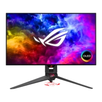 Monitor Gaming ASUS PG27AQDM / 27 inchi / OLED 2560x1440 WQHD / Negru