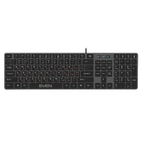 Клавиатура SVEN KB-E5000, Проводное, Чёрный