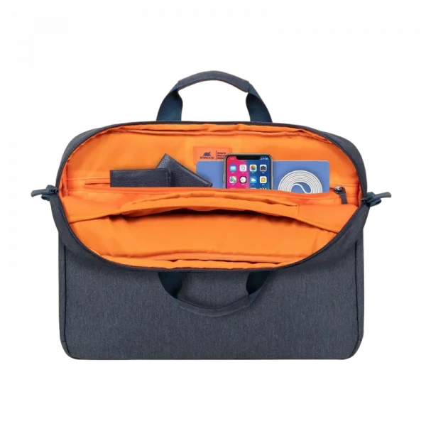 Сумка для ноутбука RivaCase Galapagos, 15.6, Полиэстер, Тёмно-серый